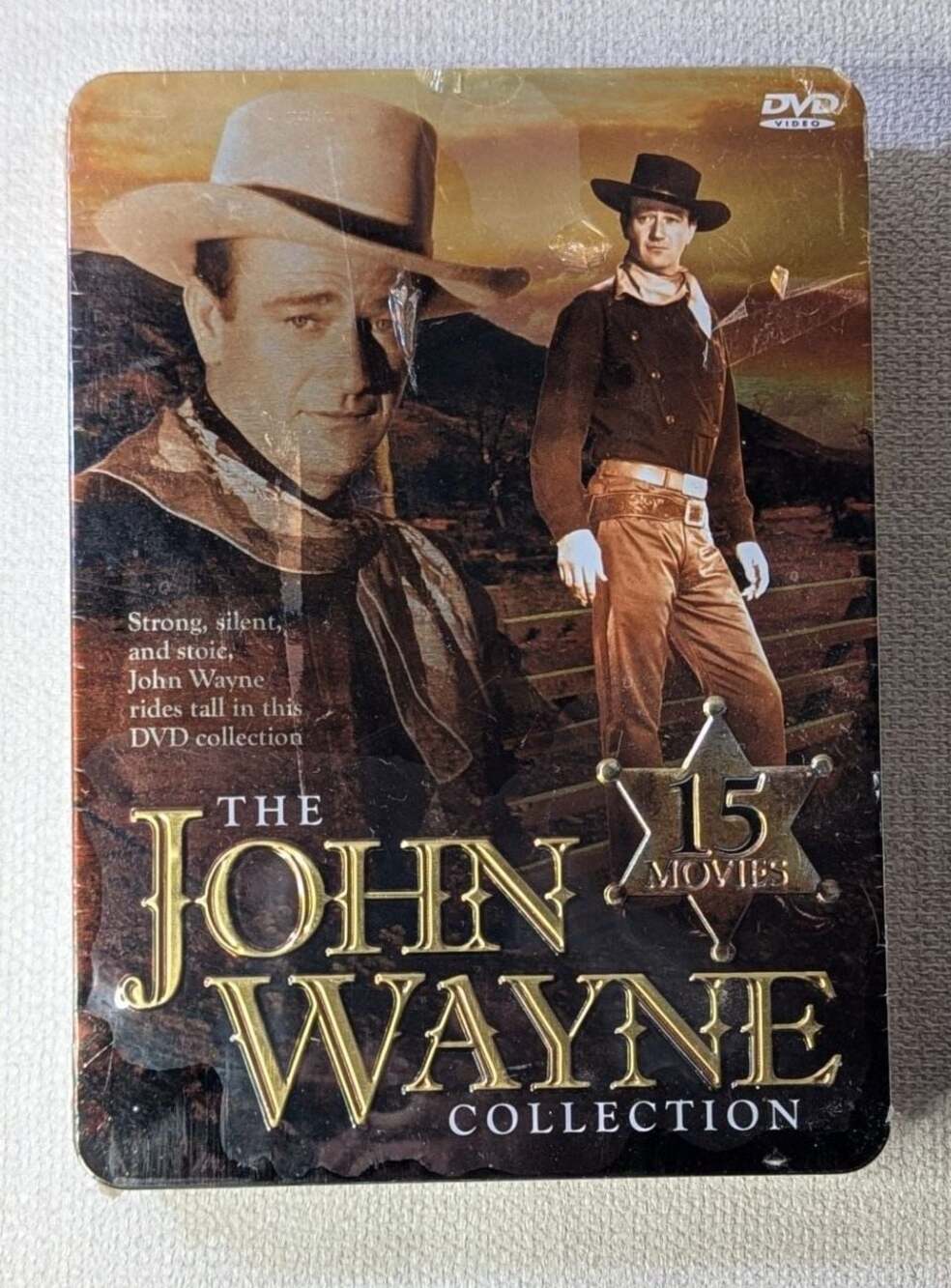 The John Wayne Collection 15 Movies DVD Tin Set